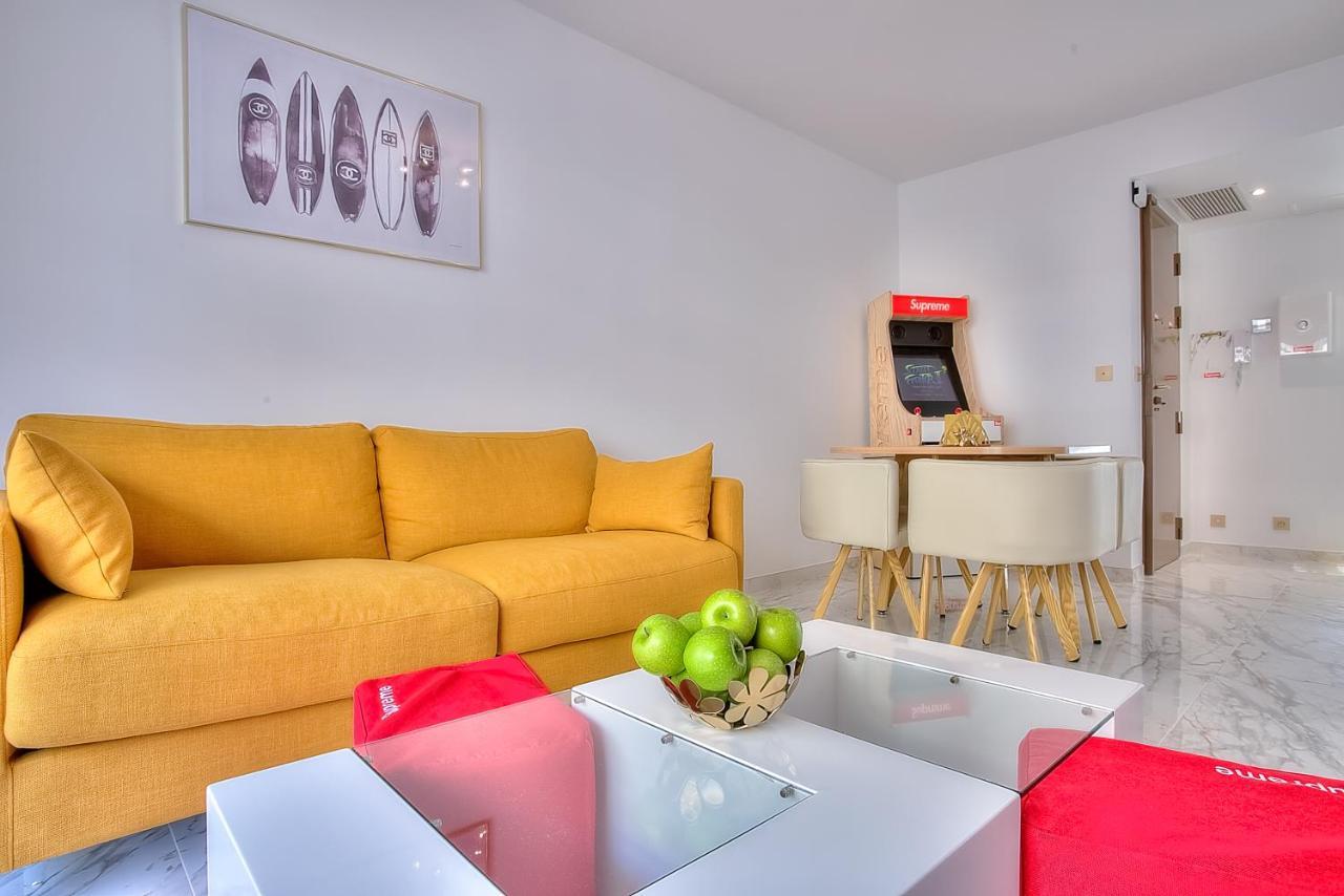 Luxury 4 Stars Apartment With 2 Terraces, Cannes Croisette Eksteriør billede
