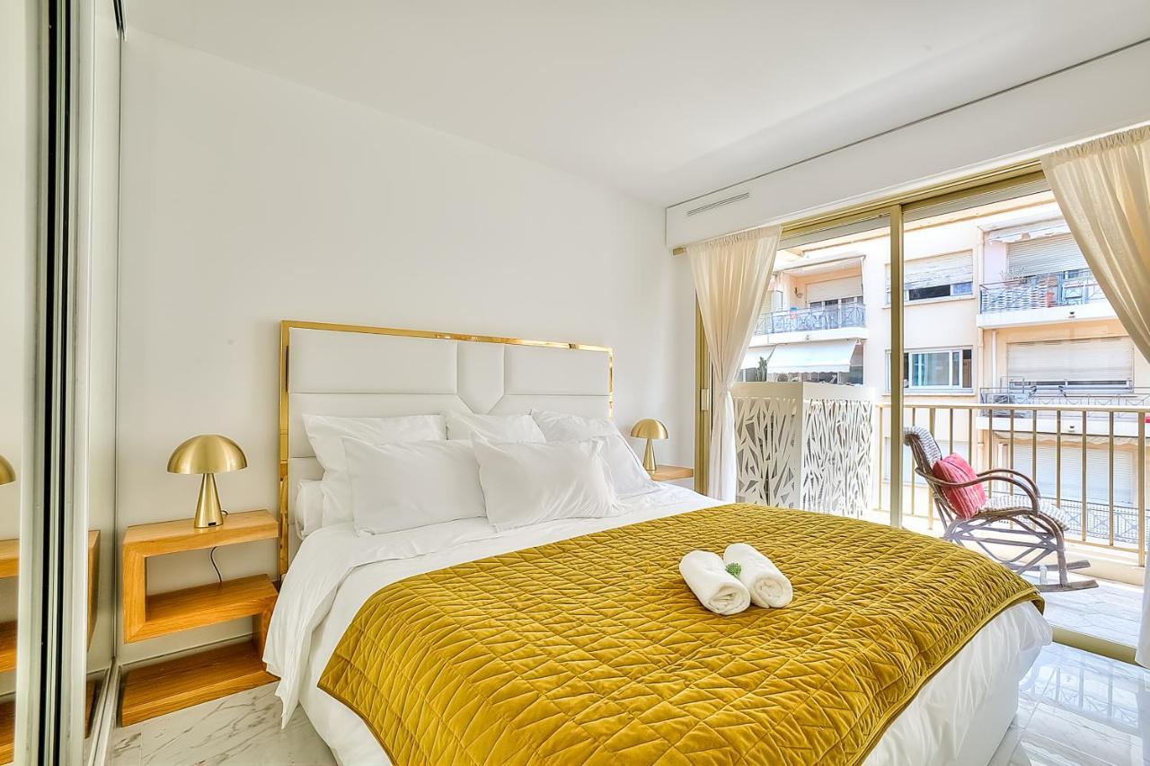 Luxury 4 Stars Apartment With 2 Terraces, Cannes Croisette Eksteriør billede