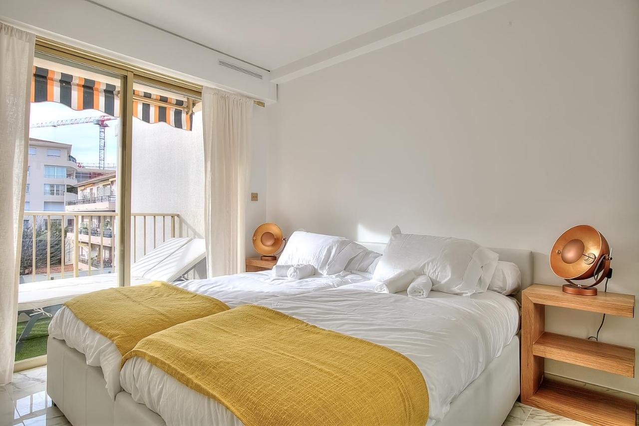 Luxury 4 Stars Apartment With 2 Terraces, Cannes Croisette Eksteriør billede