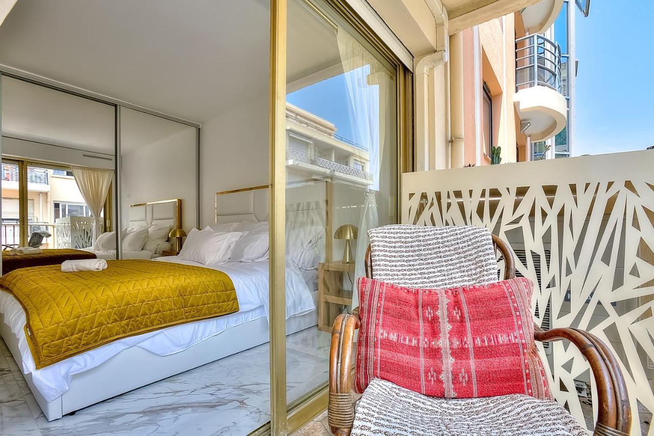 Luxury 4 Stars Apartment With 2 Terraces, Cannes Croisette Eksteriør billede