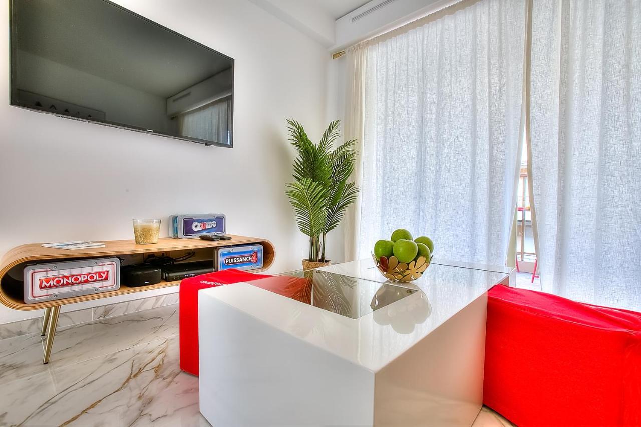 Luxury 4 Stars Apartment With 2 Terraces, Cannes Croisette Eksteriør billede