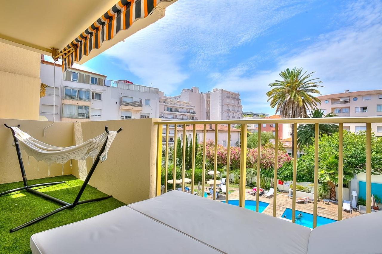 Luxury 4 Stars Apartment With 2 Terraces, Cannes Croisette Eksteriør billede