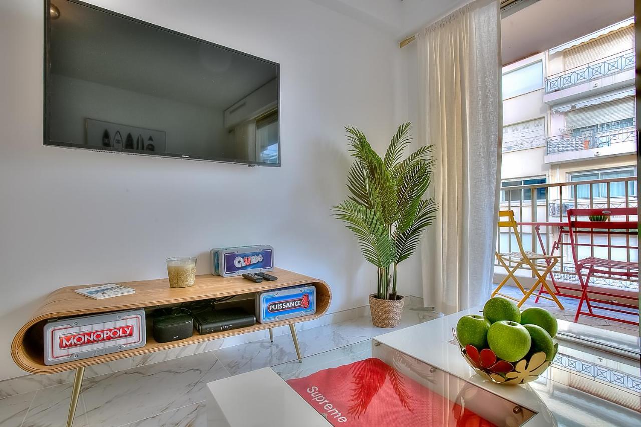 Luxury 4 Stars Apartment With 2 Terraces, Cannes Croisette Eksteriør billede