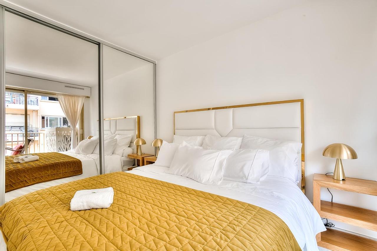 Luxury 4 Stars Apartment With 2 Terraces, Cannes Croisette Eksteriør billede