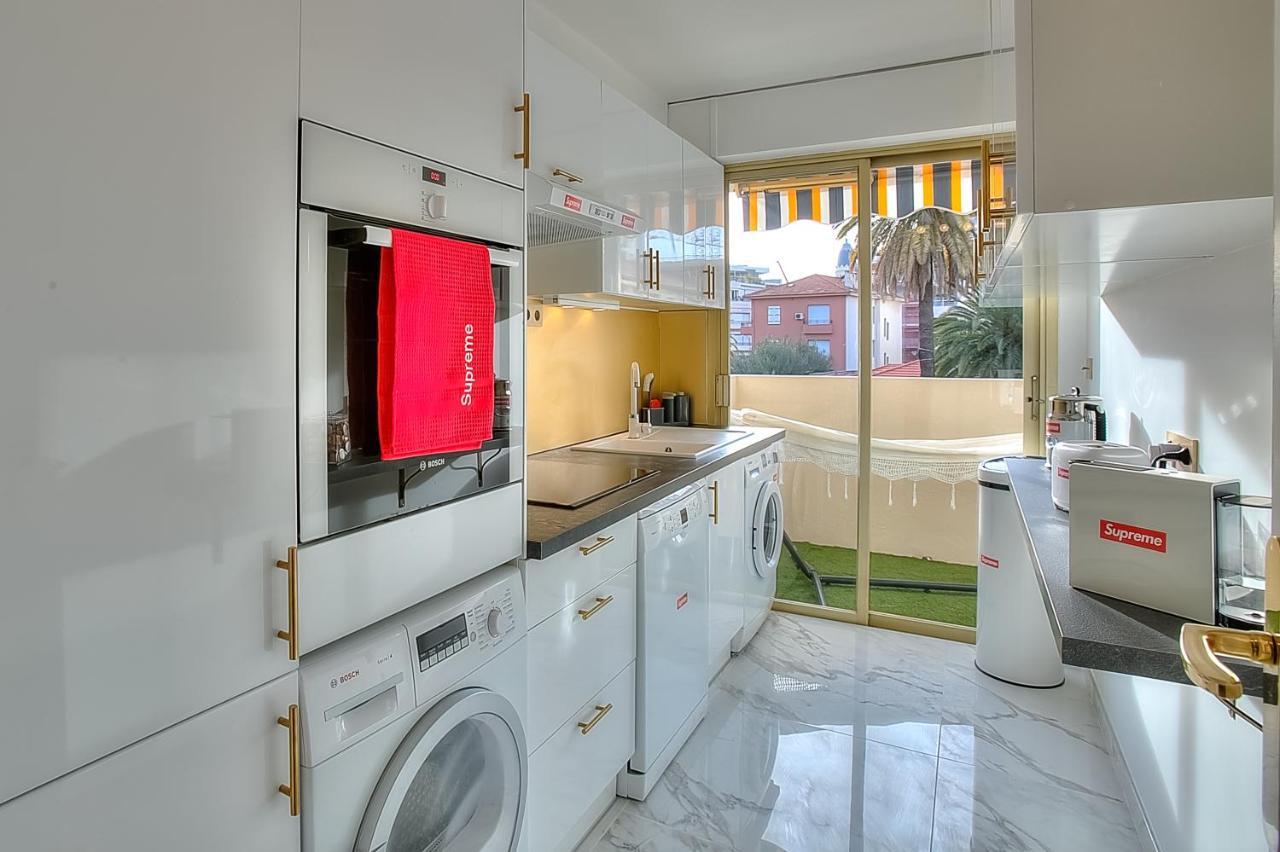 Luxury 4 Stars Apartment With 2 Terraces, Cannes Croisette Eksteriør billede